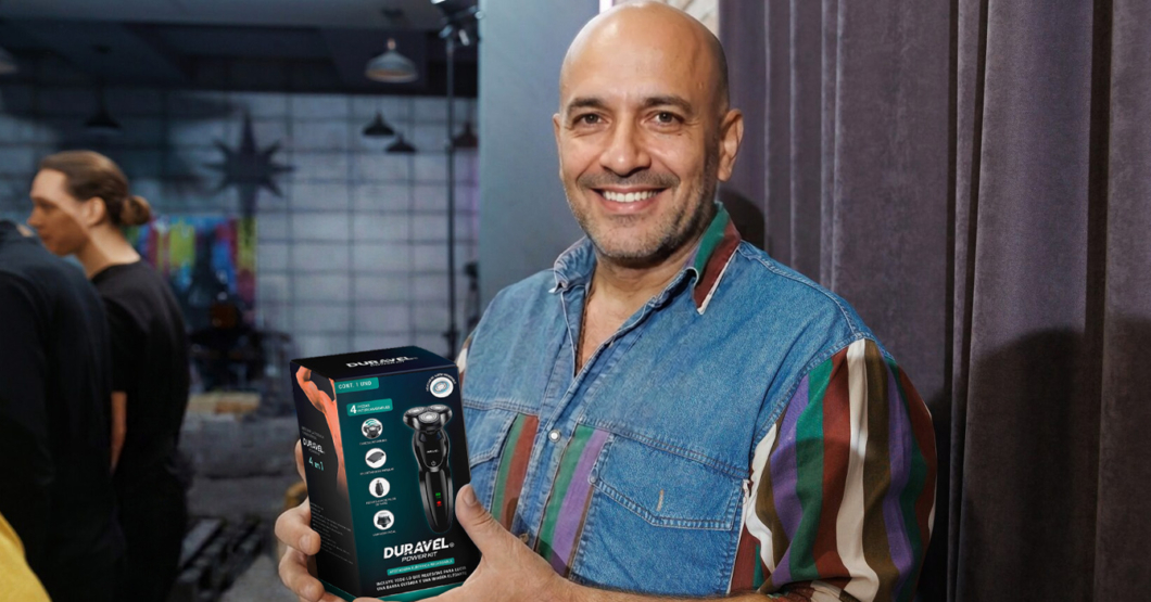 Familia le regala a papá la afeitadora Duravel Power Kit 4 en 1 y resuelve regalo del día del padre por los próximos 4 años