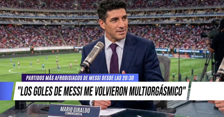 Comentarista argentino cuenta cuando pensó en Messi para acabar más rápido