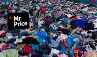 Confunden almacén de Mr. Price con donaciones de ropa descartada