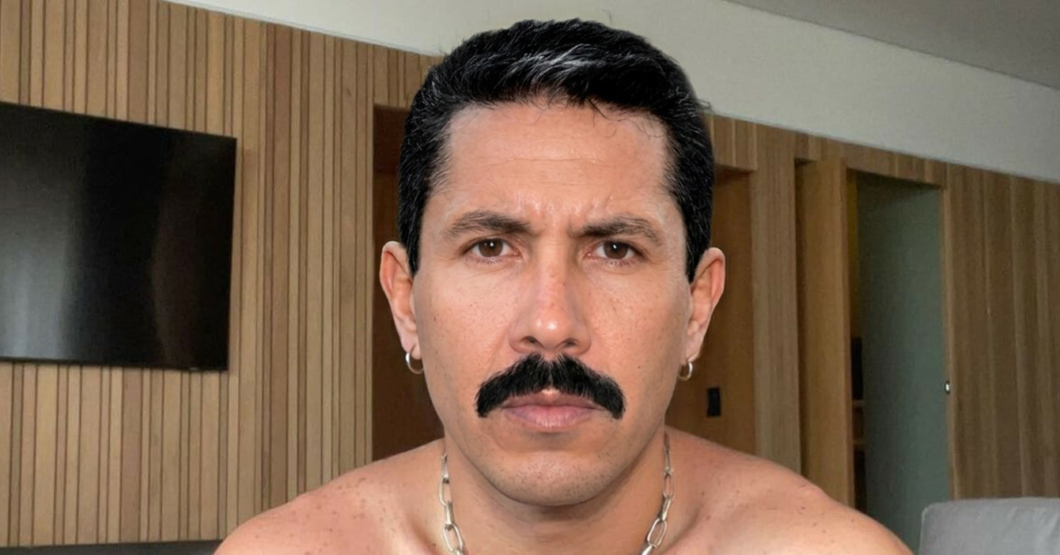 Chamo se deja el bigote para verse performativo y logra parecerse a Henri Falcón
