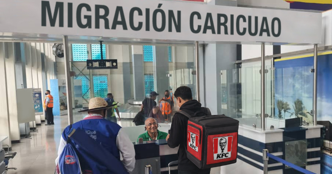 KFC de Caracas que sólo hacía delivery hasta Asia, Europa y Estados Unidos ahora también llega a Caricuao