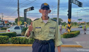 A 24 horas de la eliminación de las alcabalas este policía ya perdió 45 kilos